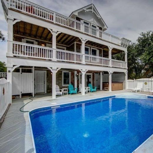 outer banks vacation rentals with private pools